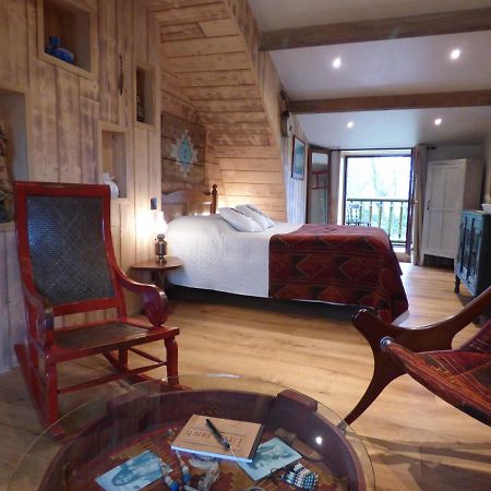 Chambre D'Hote Atypique "West Little Ranch" Chambre Amerindienne Guiscriff Eksteriør billede