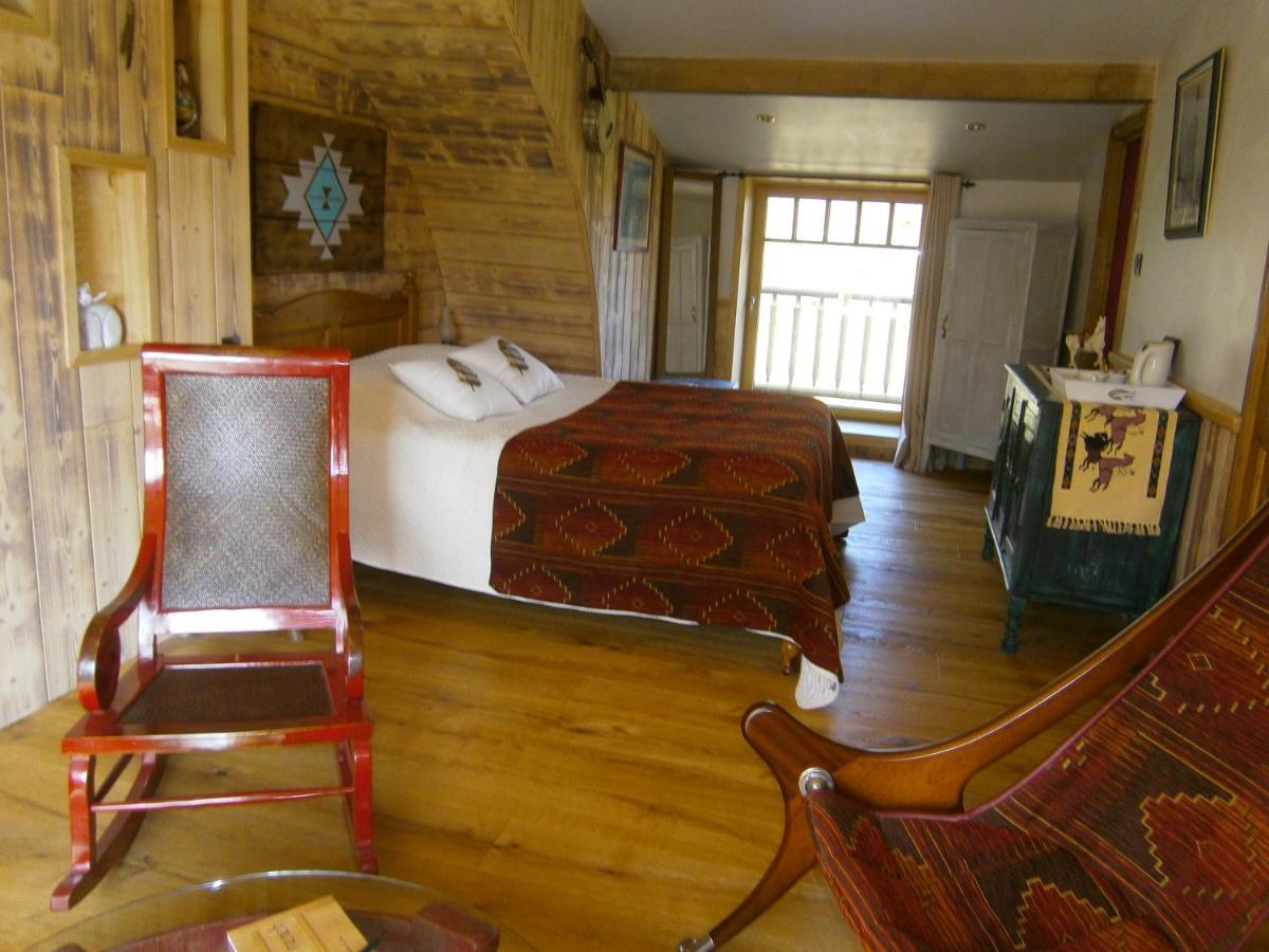 Chambre D'Hote Atypique "West Little Ranch" Chambre Amerindienne Guiscriff Eksteriør billede